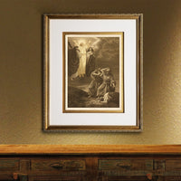 The Transfiguration Vintage Bible Framed Prints Christ in Art Illustrations Wall Decor Print Biblical Framed Gifts Picture Frames