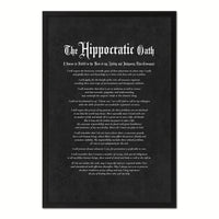 Hippocratic Oath TieEnglish Version Gift for Doctor Gift -  Portugal