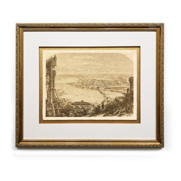Turin Framed Prints Art Gifts Antique Europe Illustrations Book Landscape Wall Art Framed Home Decor Wall Art Gifts Picture Frames