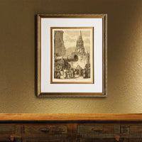 The Great Cannon, Moscow Framed Prints Art Gifts Antique Europe Illustrations Vertical Wall Art Picture Frames