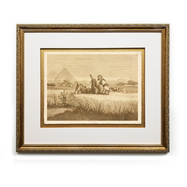 The Return from Egypt Antique Bible Framed Prints Christ in Art Religious Illustrations Book Christian Wall Art Framed Home Decor Wall Art Gifts Picture Frames