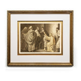 Jesus and the Child Antique Bible Framed Prints Christ in Art Religious Illustrations Book Christian Wall Art Framed Home Decor Wall Art Gifts Picture Frames